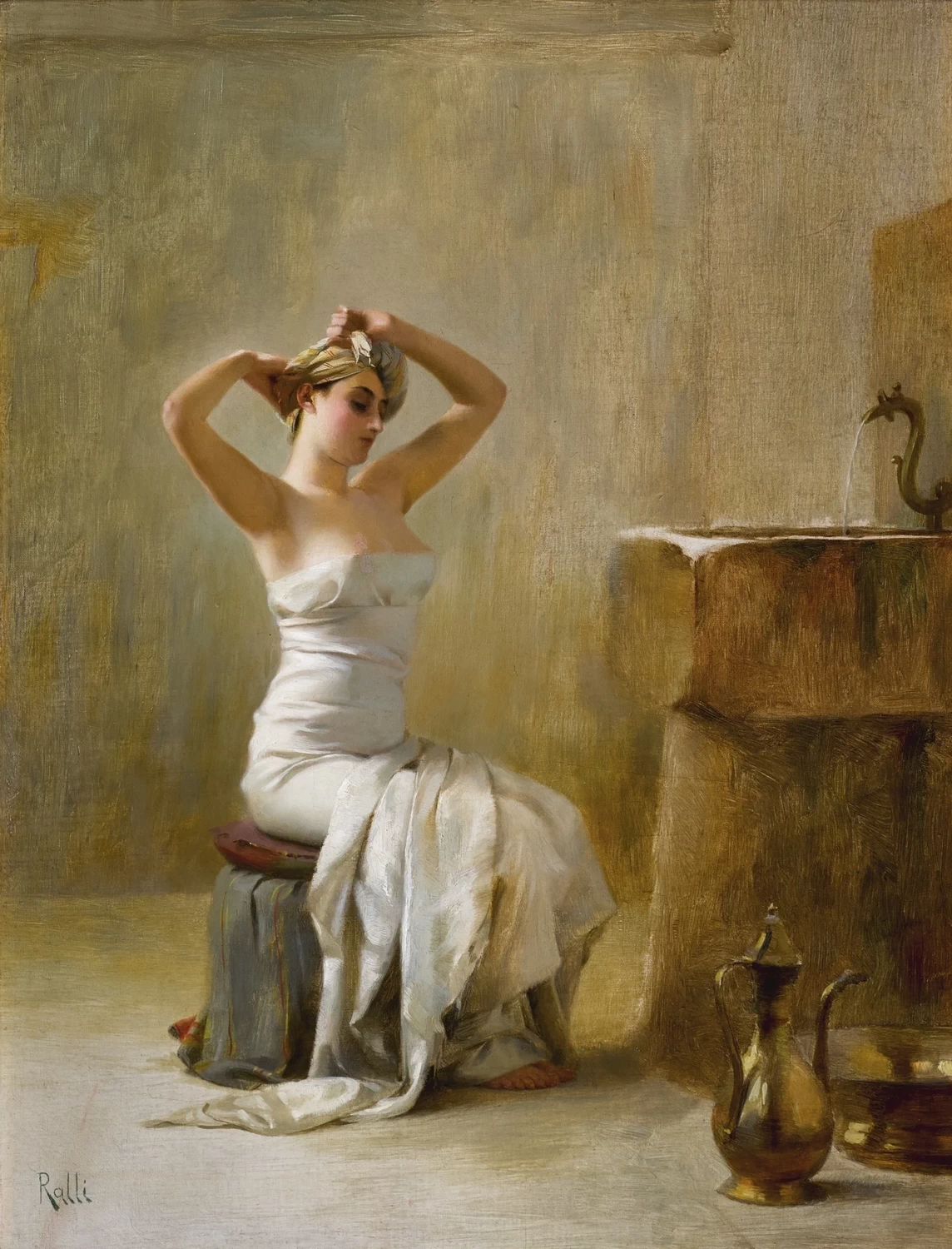 Theodoros Rallis - Dopo il bagno